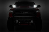 LED Light Kit Ditch Mount Dual 2 Inch Black Pairs Amber DRL Toyota Tundra (14-21) Rough Country