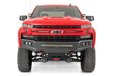 LED Light Kit Ditch Mount 2 Inch Black Pair Amber DRL Chevy Silverado 1500 (19-26) Rough Country