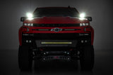 LED Light Kit Ditch Mount 3 Inch OSRAM Wide Chevy Silverado 1500 (19-26) Rough Country