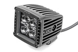 2 Inch Black Series LED Light Pods Spot Square Cool White DRL Rough Country