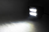 2 Inch Black Series LED Light Pods Spot Square Rough Country