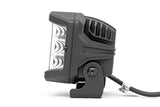 3 Inch Chrome Series LED Lights Wide Angle Osram Pair Rough Country