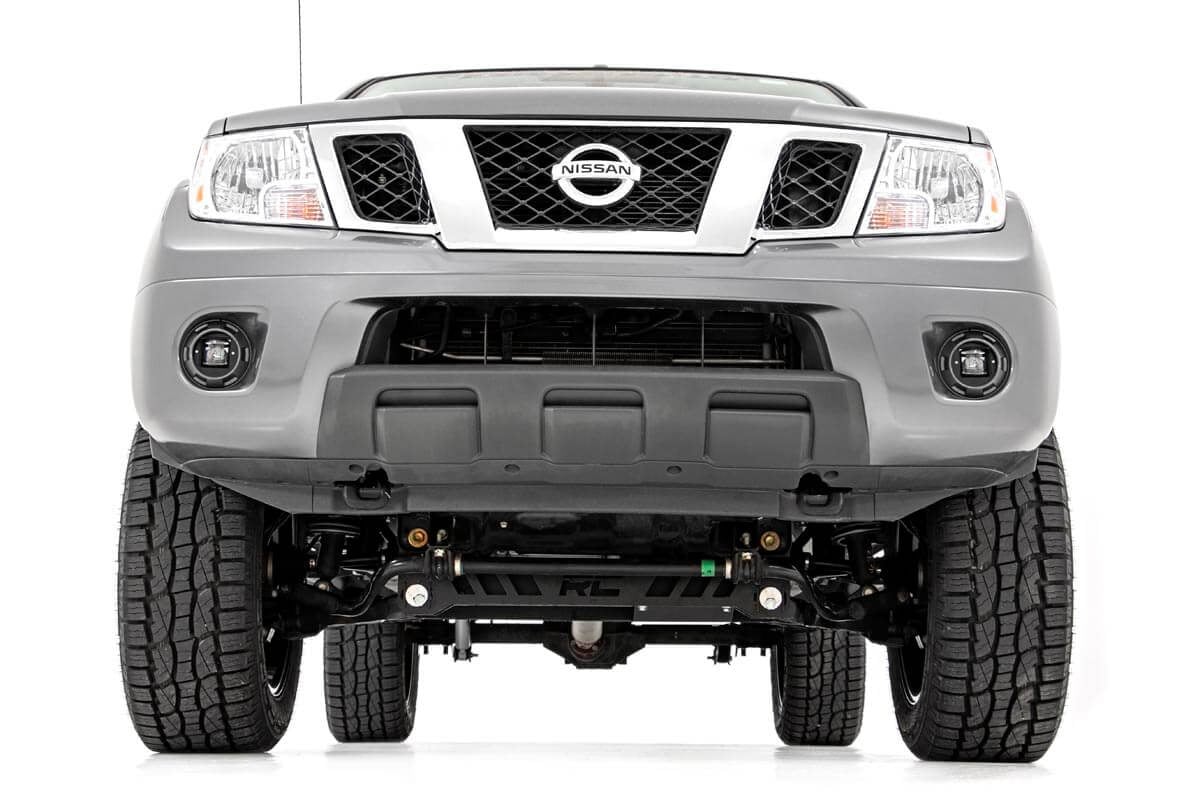 2 Inch Black Series LED Light Pods SAE Fog Pair Rough Country