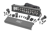 12 Inch Black Series LED Light Bar Dual Row White DRL Rough Country
