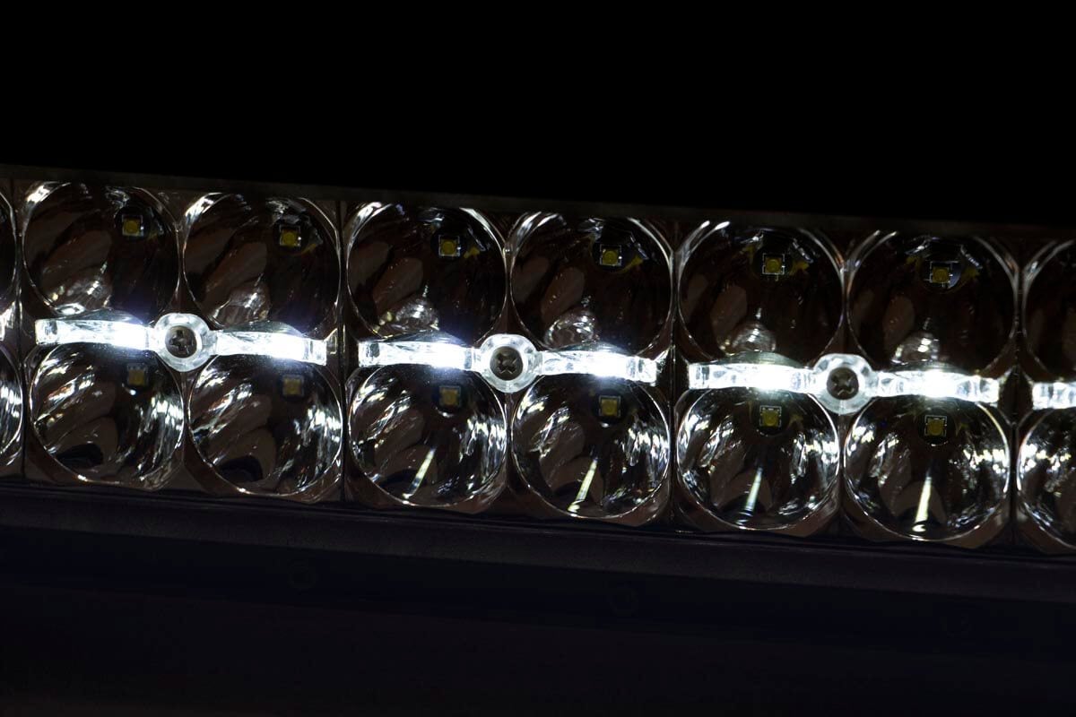12 Inch Black Series LED Light Bar Dual Row White DRL Rough Country