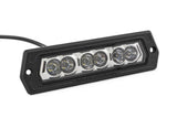6 Inch Chrome Series LED Lights Flush Mount Pair Rough Country