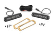 6 Inch Black Series LED Lights Flush Mount Pair Rough Country