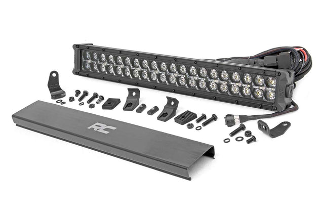 20 Inch Black Series LED Light Bar Dual Row Amber DRL Rough Country