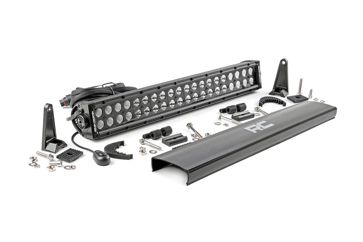 20 Inch Black Series LED Light Bar Dual Row Rough Country