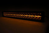 20 Inch Chrome Series LED Light Bar Dual Row Amber DRL Rough Country