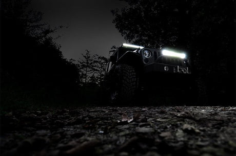 20 Inch Chrome Series LED Light Bar Dual Row Cool White DRL Rough Country
