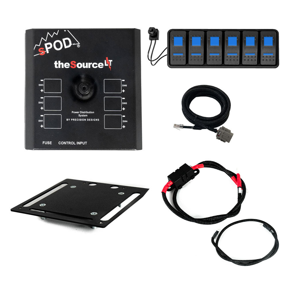 sPod SourceLT Modular Universal 6-Circuit Power Management System