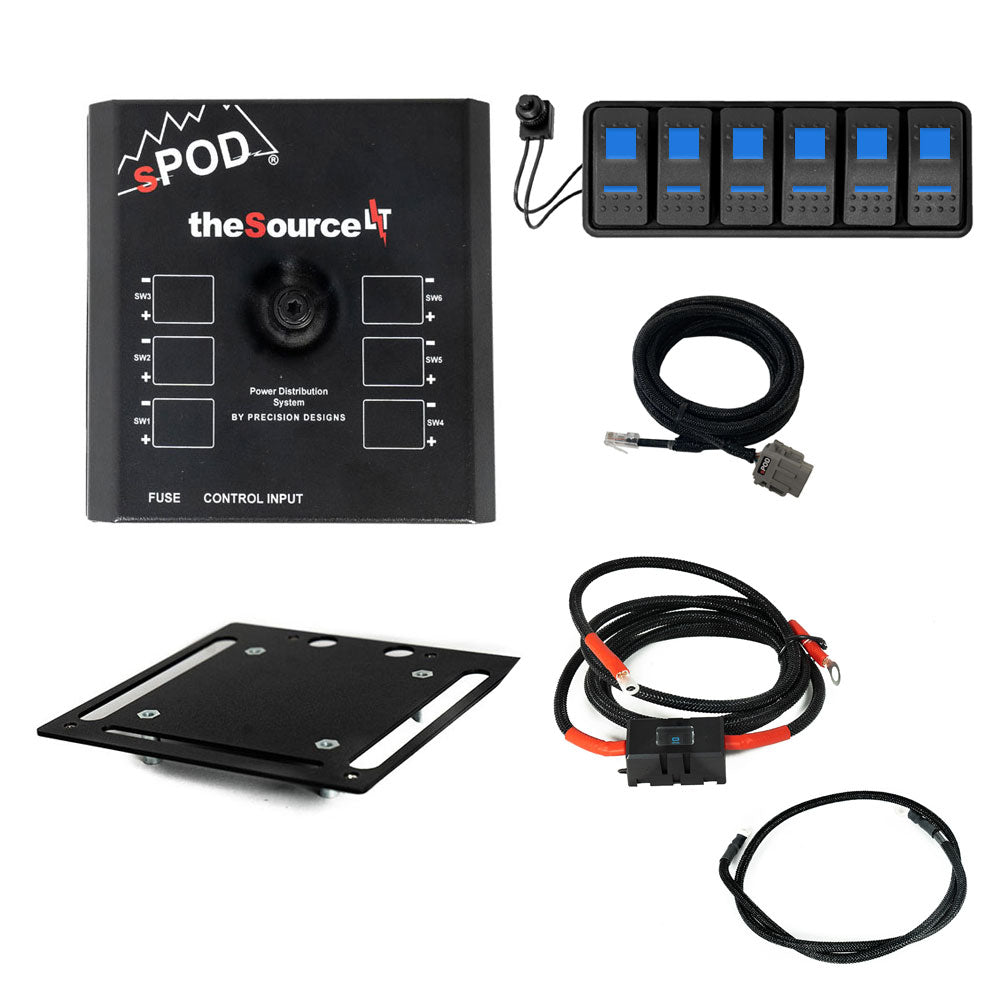 sPod SourceLT Modular Universal 6-Circuit Power Management System