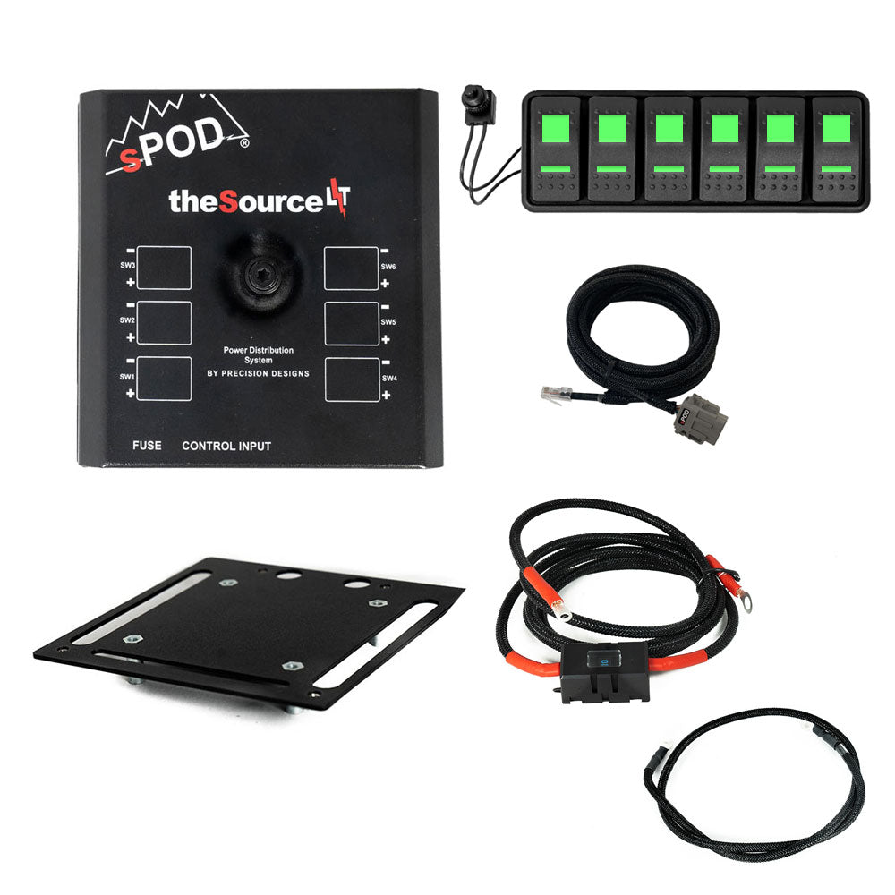 sPod SourceLT Modular Universal 6-Circuit Power Management System