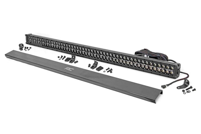 50 Inch Black Series LED Light Bar Dual Row Amber DRL Rough Country
