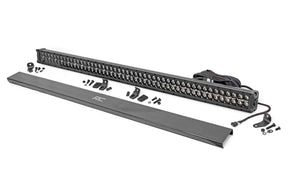 50 Inch Black Series LED Light Bar Dual Row Cool White DRL Rough Country