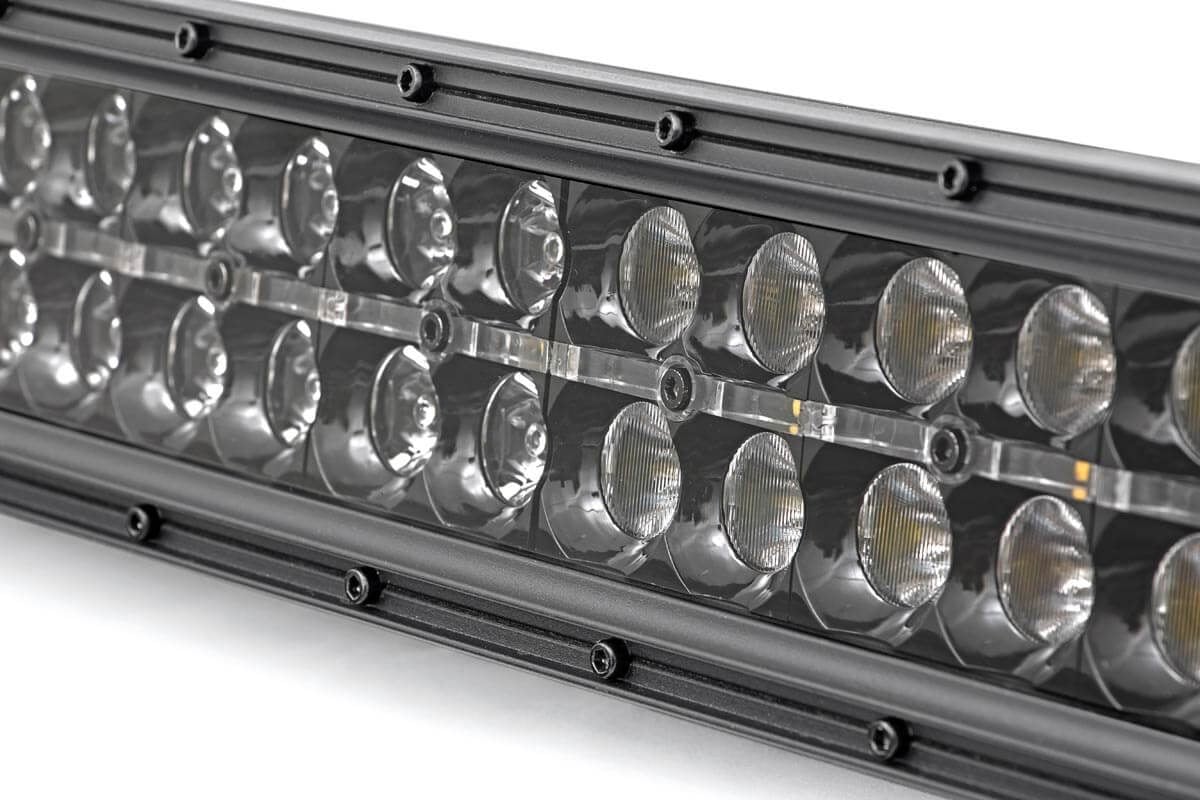 50 Inch Black Series LED Light Bar Dual Row Cool White DRL Rough Country