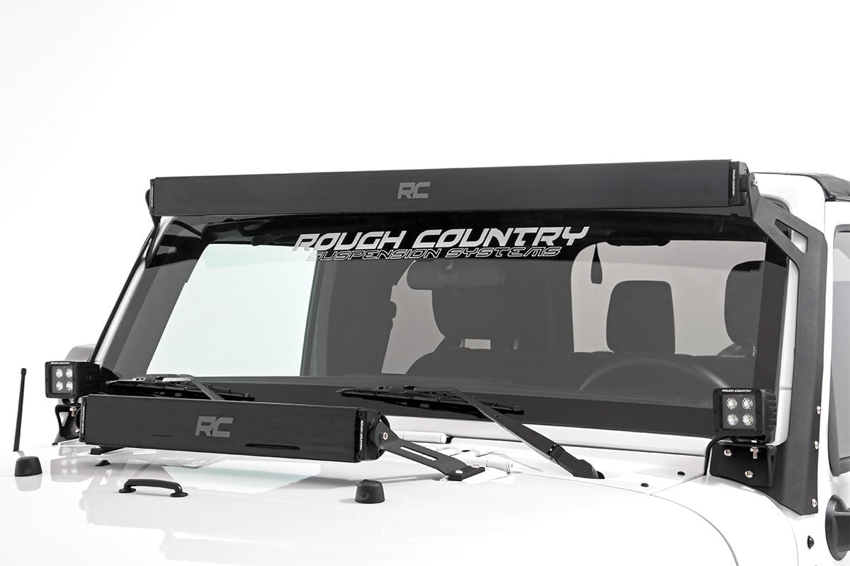 50 Inch Black Series LED Light Bar Dual Row Rough Country