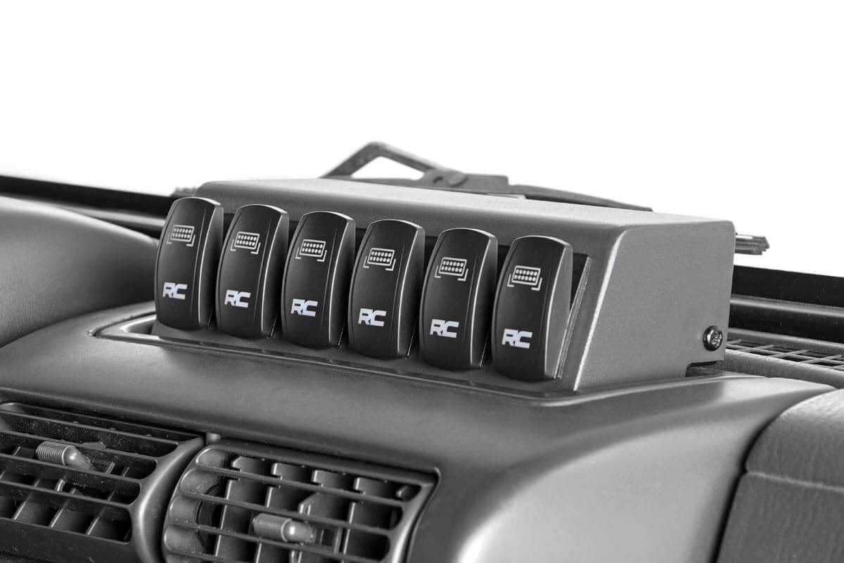 MLC-6 Multiple Light Controller Jeep Wrangler TJ (97-06)/Wrangler Unlimited (04-06) Rough Country