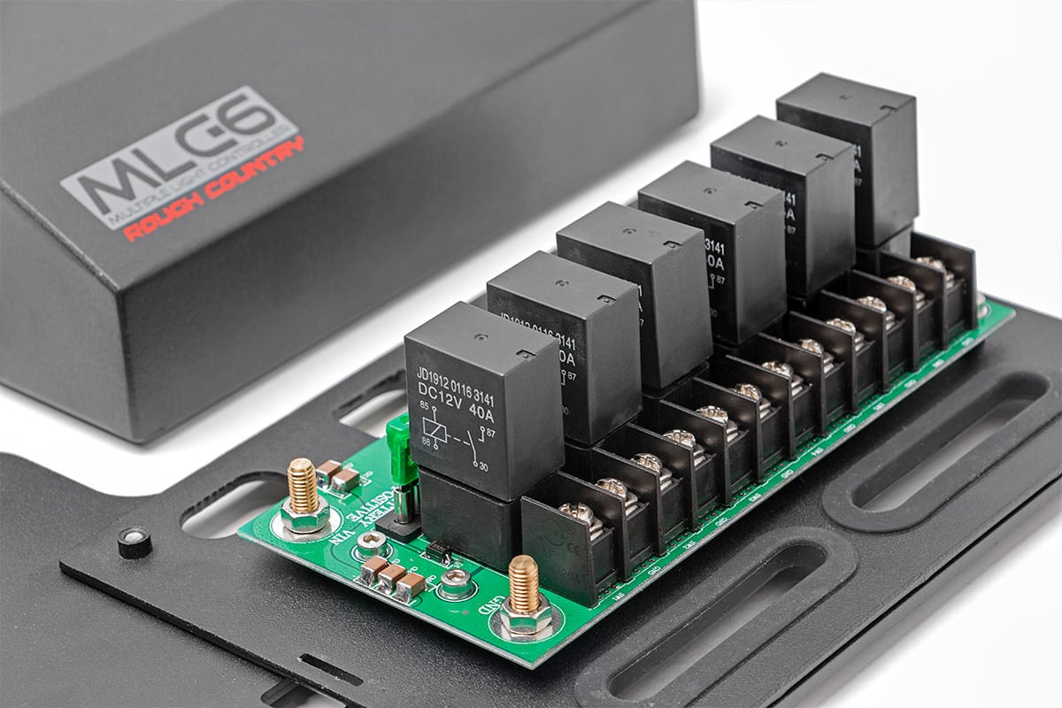 MLC-6 Multiple Light Controller Jeep Wrangler JK/Wrangler Unlimited (07-18) Rough Country