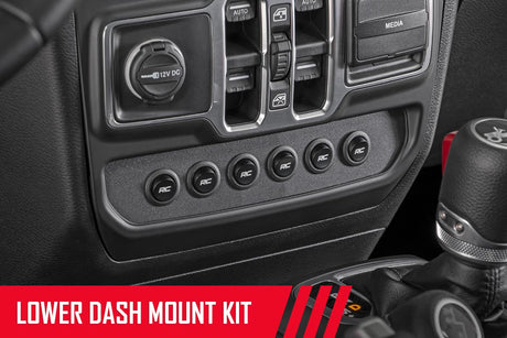 MLC-6 Muliple Light Controller Lower Dash Jeep Wrangler JL/Wrangler Unlimited (18-26) Rough Country
