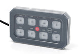 8 Gang Switch Panel Bluetooth RGB Backlit Buttons Multifunction Modes Rough Country