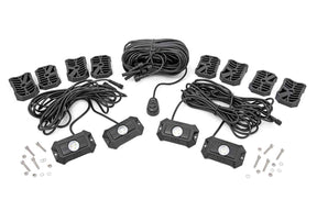 LED Rock Light Kit 4 Piece Set Rough Country