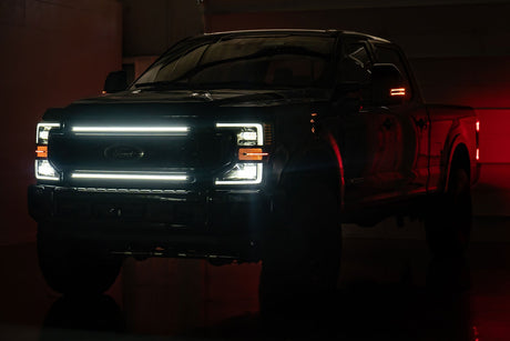 LED Light Kit Grille Mount 30 Inch DRL Ford F-250/F-350 Super Duty (17-22) Rough Country