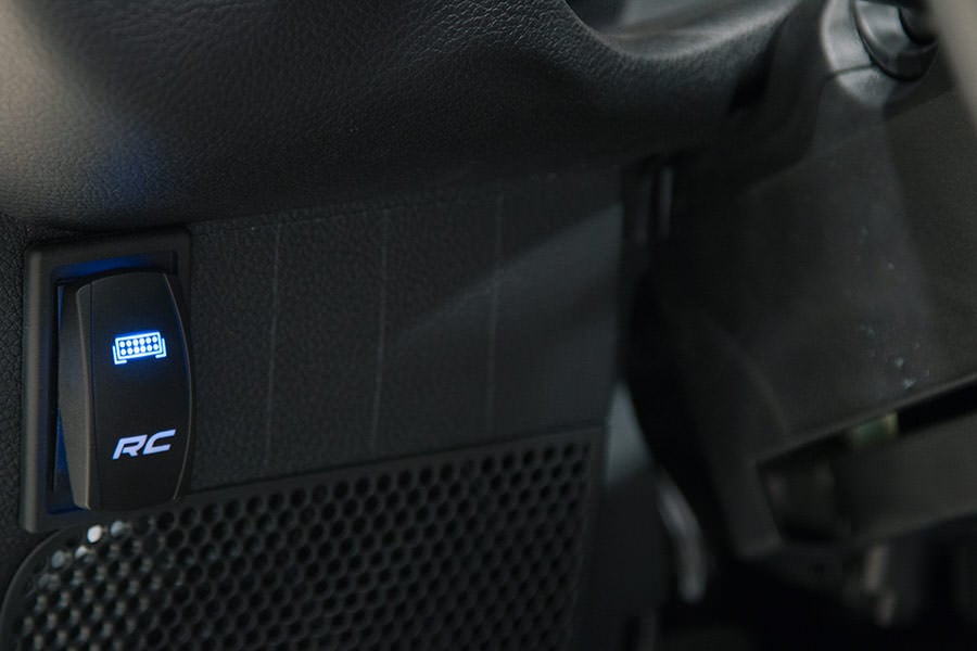 Auxiliary Switch Bezel Single Rough Country