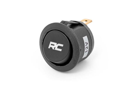 Rocker Switch Round with Logo Rough Country