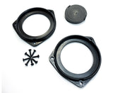 2012-2022 Land Rover 3-inch Mid-Range Speaker Adapters | CNC-Machined HDPE Ten87 Design