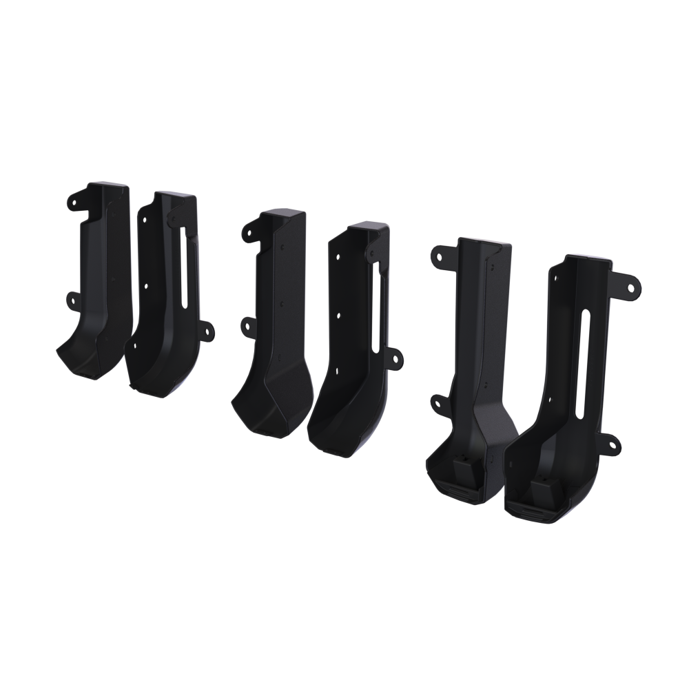 2020+ GMC Sierra 2500/3500 Front & Rear Fender Flare Caps S&B