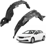 Front Fender Inner Liner Panel Compatible with Honda Civic 2012-2015