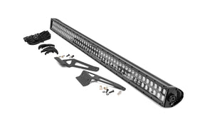 LED Light Windshield 50 Inch Black Dual Row Can-Am Defender HD 5/HD 8/HD 9/HD 10 Rough Country