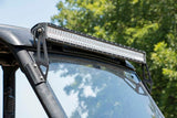 LED Light Windshield 50 Inch Black Dual Row Can-Am Defender HD 5/HD 8/HD 9/HD 10 Rough Country