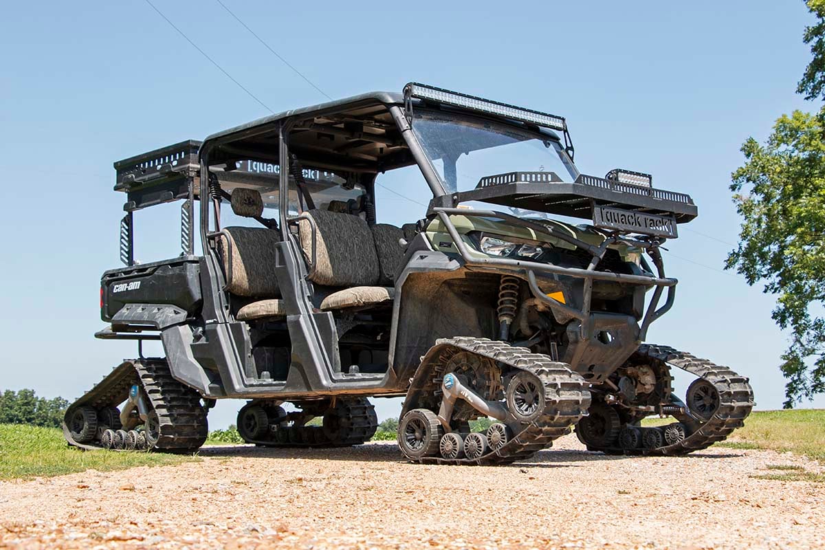 LED Light Windshield 50 Inch Black Dual Row Can-Am Defender HD 5/HD 8/HD 9/HD 10 Rough Country