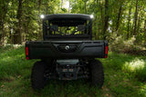 LED Light Cab Mount 2 Inch Black Pair Flood Can-Am Defender HD 5/HD 8/HD 9/HD 10 Rough Country