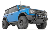 LED Light Kit Upper Windshield 40 Inch Black Single Row Ford Bronco (21-25) Rough Country