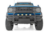 LED Light Kit Upper Windshield 40 Inch Black Single Row Ford Bronco (21-25) Rough Country