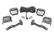 LED Light Kit Ditch Mount 3 Inch OSRAM Wide Toyota Tacoma 2WD/4WD (16-23) Rough Country