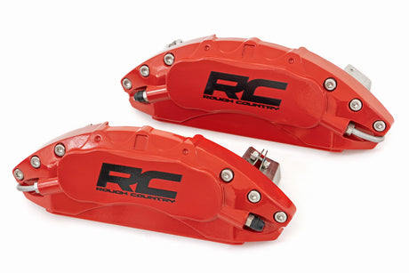 Caliper Covers Rear Red Elec Brakes Ford Expedition/F-150/Raptor Rough Country