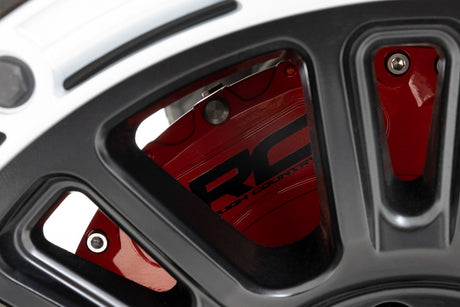 Caliper Covers Front and Rear Red Ford Bronco 4WD (2021-2025) Rough Country