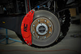 Caliper Covers Front and Rear Red Ford F-250/F-350 Super Duty (23-26) Rough Country