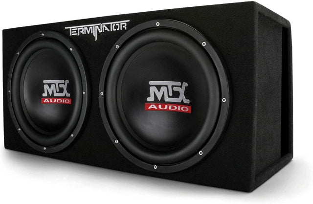 MTX TNE212DV Dual 12in Sealed Enclosure 2,000W MTX