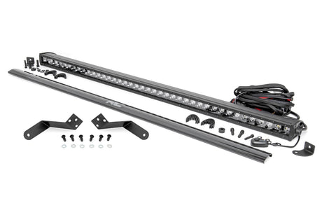 LED Light Kit Rear Mount 50 Inch Black-Series Single Row CFMOTO UFORCE U10 Pro Rough Country