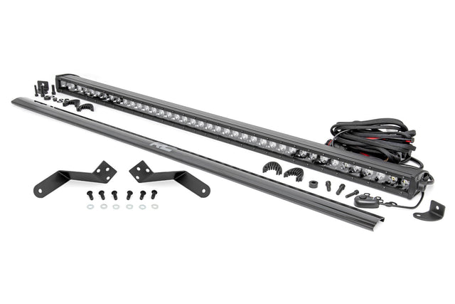 LED Light Kit Rear Mount 50 Inch Black-Series Single Row CFMOTO UFORCE U10 Pro Rough Country