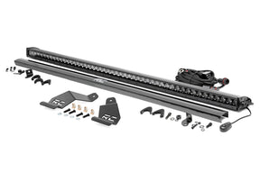 LED Light Mount 50 Inch Black Single Row CFMOTO UFORCE U10 Pro Rough Country