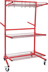 ALMULOO Auto Parts Storage Rack for VW Type 1 Bugs Red VC-0372 1 Each
