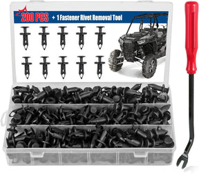 Xislet 200 Pcs Polaris Push Pins for UTV Fender Clips XZFR001 200 Each