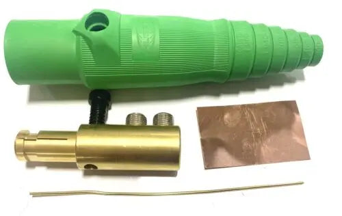 Hubbell SERIES 16 SINGLE POLE DEVICE (CAMLOCK) HBL300 Green Male Hubbell